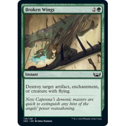 画像1: 【ENG】壊れた翼/Broken Wings[MTG_SNC_136C]