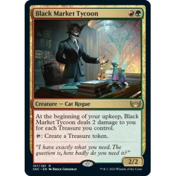 画像1: 【ENG】闇市場の巨頭/Black Market Tycoon[MTG_SNC_167R]