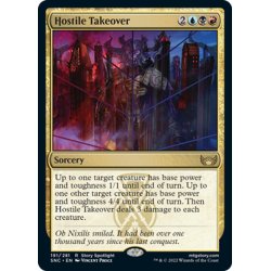 画像1: 【ENG】敵意ある乗っ取り/Hostile Takeover[MTG_SNC_191R]