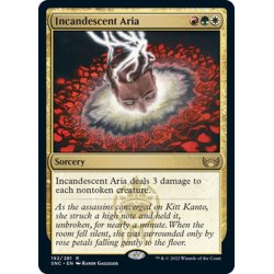 画像1: 【ENG】白熱のアリア/Incandescent Aria[MTG_SNC_192R]