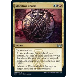 画像1: 【ENG】貴顕廊一家の魔除け/Maestros Charm[MTG_SNC_199U]