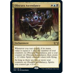 画像1: 【ENG】常夜会一家の隆盛/Obscura Ascendancy[MTG_SNC_207R]