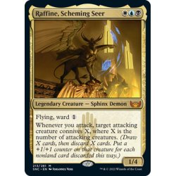 画像1: 【ENG】策謀の予見者、ラフィーン/Raffine, Scheming Seer[MTG_SNC_213M]