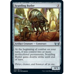 画像1: 【ENG】小走りの執事機/Scuttling Butler[MTG_SNC_244U]