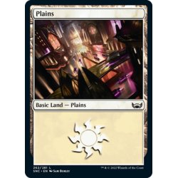 画像1: 【ENG】平地/Plains[MTG_SNC_262L]