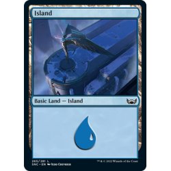 画像1: 【ENG】島/Island[MTG_SNC_265L]