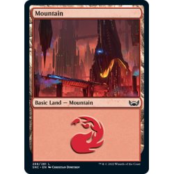 画像1: 【ENG】山/Mountain[MTG_SNC_268L]