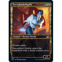 画像1: 【ENG】規律正しい決闘者/Disciplined Duelist[MTG_SNC_304U]