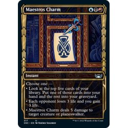 画像1: 【ENG】貴顕廊一家の魔除け/Maestros Charm[MTG_SNC_317U]