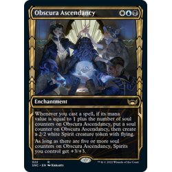 画像1: 【ENG】常夜会一家の隆盛/Obscura Ascendancy[MTG_SNC_322R]