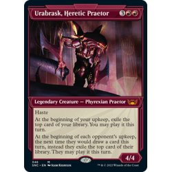 画像1: 【ENGセットブースター版】★Foil★異端の法務官、ウラブラスク/Urabrask, Heretic Praetor[MTG_SNC_346M]