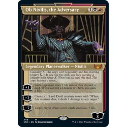 画像1: 【ENG】敵対するもの、オブ・ニクシリス/Ob Nixilis, the Adversary[MTG_SNC_348M]