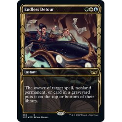 画像1: 【ENG】★箔押しFoil★終わりなき迂回/Endless Detour[MTG_SNC_370R]