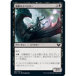 画像1: 【JPN】湿原のスペクター/Specter of the Fens[MTG_STX_087C]