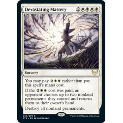 画像1: 【ENG】壊滅の熟達/Devastating Mastery[MTG_STX_014R]