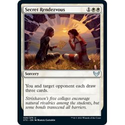 画像1: 【ENG】秘密のランデブー/Secret Rendezvous[MTG_STX_026U]