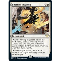 画像1: 【ENG】戦闘講習/Sparring Regimen[MTG_STX_029R]