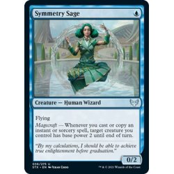 画像1: 【ENG】対称の賢者/Symmetry Sage[MTG_STX_056U]