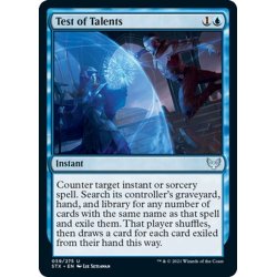 画像1: 【ENG】才能の試験/Test of Talents[MTG_STX_059U]