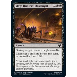 画像1: 【ENG】魔道士狩りの猛攻/Mage Hunters' Onslaught[MTG_STX_077C]