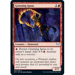 画像1: 【ENG】にやにや笑いのイグナス/Grinning Ignus[MTG_STX_104U]