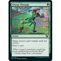 画像1: 【ENG】突っ走り/Charge Through[MTG_STX_124C]