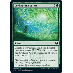 画像1: 【ENG】力線の発動/Leyline Invocation[MTG_STX_136C]