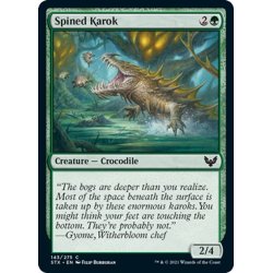 画像1: 【ENG】有刺カローク/Spined Karok[MTG_STX_143C]