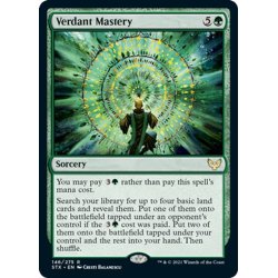 画像1: 【ENG】新緑の熟達/Verdant Mastery[MTG_STX_146R]