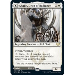 画像1: 【ENG】光輝の学部長、シャイル/Shaile, Dean of Radiance/暗影の学部長、エムブローズ/Embrose, Dean of Shadow[MTG_STX_158R]