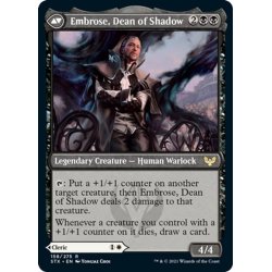 画像2: 【ENG】光輝の学部長、シャイル/Shaile, Dean of Radiance/暗影の学部長、エムブローズ/Embrose, Dean of Shadow[MTG_STX_158R]