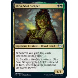 画像1: 【ENG】魂浸し、ダイナ/Dina, Soul Steeper[MTG_STX_178U]