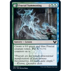 画像1: 【ENG】フラクタル召喚学/Fractal Summoning[MTG_STX_187C]