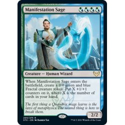 画像1: 【ENG】顕現の賢者/Manifestation Sage[MTG_STX_205R]