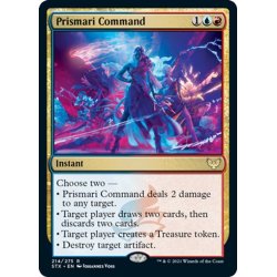 画像1: 【ENG】プリズマリの命令/Prismari Command[MTG_STX_214R]