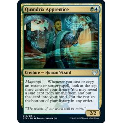 画像1: 【ENG】クアンドリクスの初学者/Quandrix Apprentice[MTG_STX_216U]