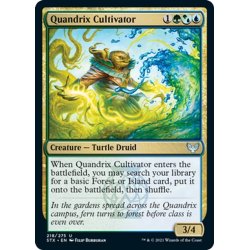 画像1: 【ENG】クアンドリクスの栽培者/Quandrix Cultivator[MTG_STX_218U]