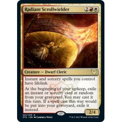 画像1: 【ENG】光輝の巻物使い/Radiant Scrollwielder[MTG_STX_221R]