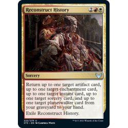 画像1: 【ENG】歴史の再構築/Reconstruct History[MTG_STX_222U]