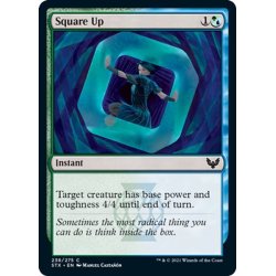 画像1: 【ENG】四角の構え/Square Up[MTG_STX_238C]