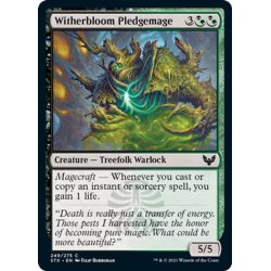 画像1: 【ENG】ウィザーブルームの誓約魔道士/Witherbloom Pledgemage[MTG_STX_249C]