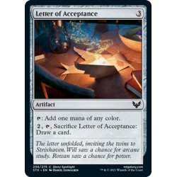 画像1: 【ENG】合格通知/Letter of Acceptance[MTG_STX_256C]