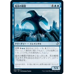 画像1: 【JPN】塩水の精霊/Brine Elemental[MTG_TSR_055U]