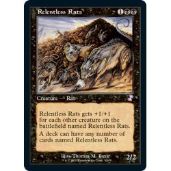 画像1: 【ENG】執拗なネズミ/Relentless Rats[MTG_TSR_329B]