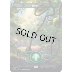 画像1: 【ENG】★Foil★森/Forest[MTG_UNF_239L]