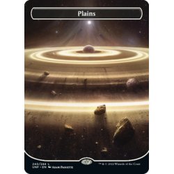 画像1: 【ENG】★ギャラクシーFoil★平地/Plains[MTG_UNF_491]