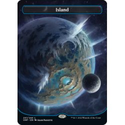 画像1: 【ENG】★ギャラクシーFoil★島/Island[MTG_UNF_492]