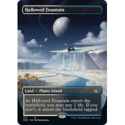 画像1: 【ENG】★Foil★神聖なる泉/Hallowed Fountain[MTG_UNF_277R]