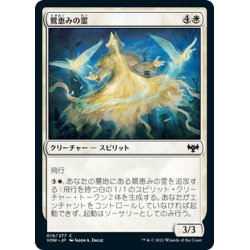 画像1: 【JPN】鷺恵みの霊/Heron-Blessed Geist[MTG_VOW_019C]