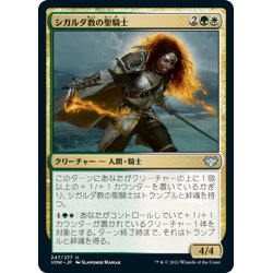 画像1: 【JPN】シガルダ教の聖騎士/Sigardian Paladin[MTG_VOW_247U]